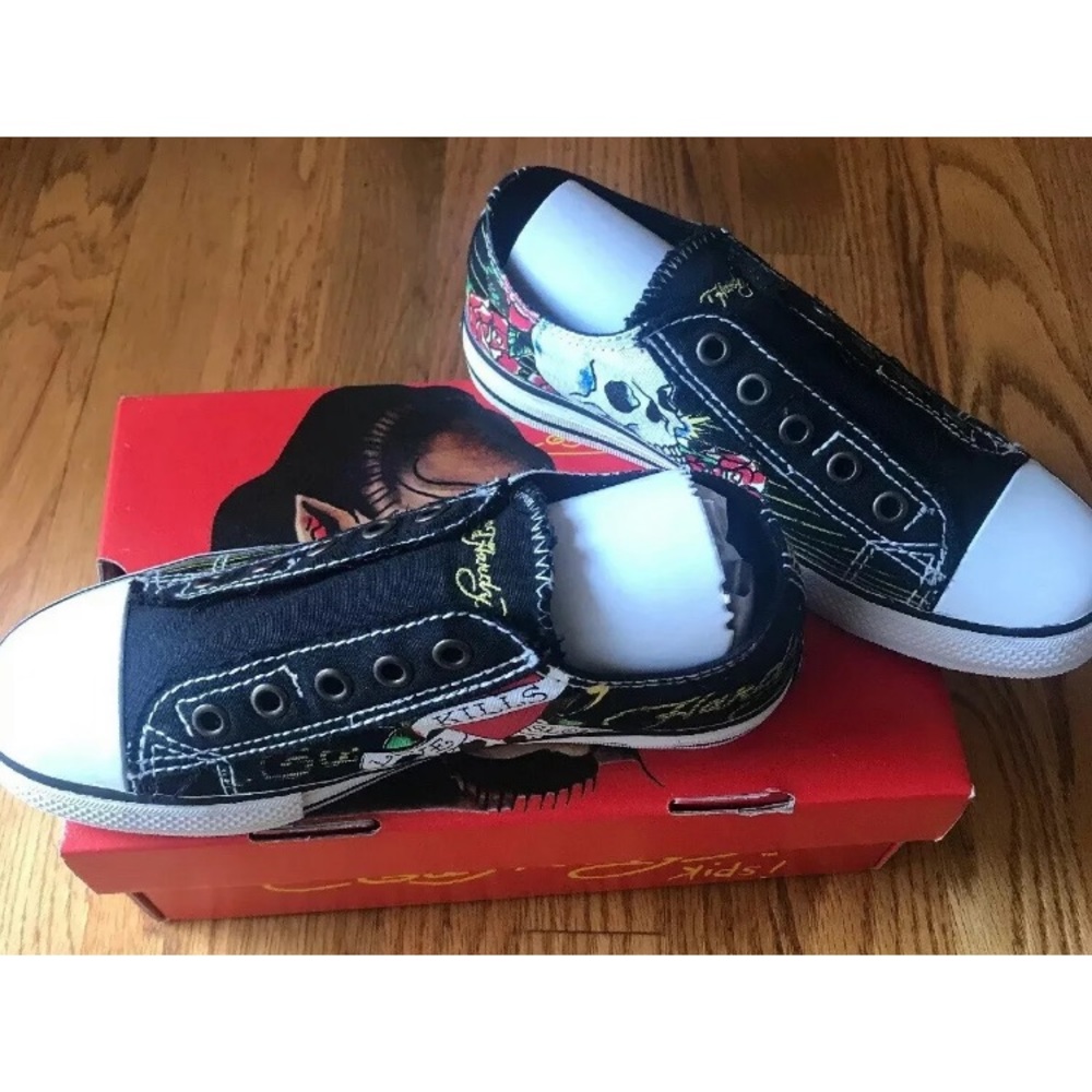NWT ED HARDY KIDS BLACK  LR SERRANO GIRLS' & BOYS - Picture 2 of 7